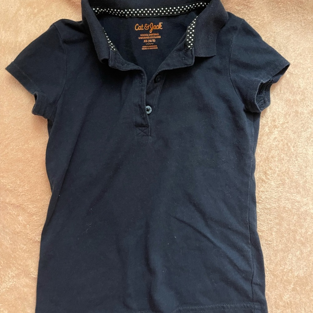 Girl uniform shirt and pants